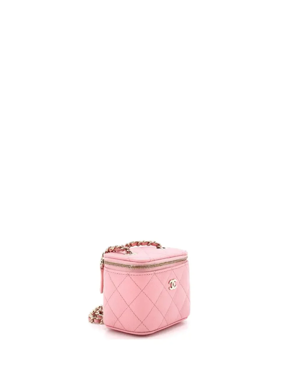 Chanel Classic Vanity Case With Chain #258285C36B